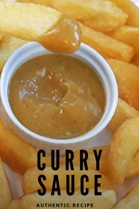 Curry Sauce For Fries, Chinese Curry Sauce Recipes, Chip Shop Curry Sauce Recipe, Curry Gravy Recipe, Chinese Curry Sauce, Chip Shop Curry Sauce, English Fish And Chips, Chinese Curry, Curry Sauce Recipe