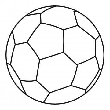 Football Outline Drawing, Soccer Ball Outline, Soccer Ball Drawing, Football Outline, Soccer Icon, Soccer Crafts, Football Vector, Soccer Backgrounds, Soccer Drawing