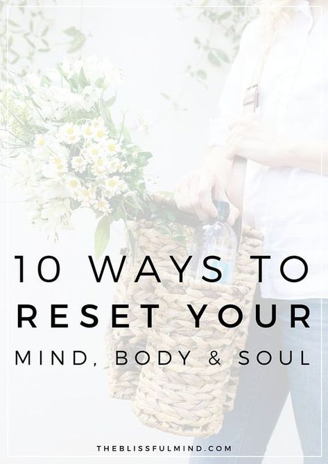 10 Simple Ways To Reset Your Mind, Body, And Soul Reset Your Mind, In A Rut, Simple Plan, Stuck In A Rut, Spa Water, Mind Body And Soul, Mind Body Soul, Mindful Living, Healthy Mind