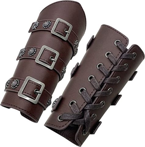 Arm Bracers, Arm Guards, Medieval Cosplay, Viking Armor, Medieval Belt, Leather Bracers, Cosplay Armor, Larp Costume, Arm Guard