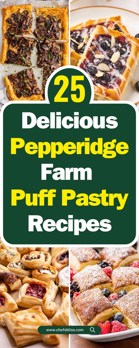 25+ Delicious Pepperidge Farm Puff Pastry Recipes to Try Today! – ChefsBliss Puffed Pastry Recipes Savory, Puff Pastry Recipes Savory Tart, Puff Pastry Pies, Pastry Puff Recipes, Recipes Using Puff Pastry Sheets, Danish Recipe Puff Pastry, Pepperidge Farm Puff Pastry Recipes, Puff Pastry Dinner, Puff Pastry Recipes Dinner