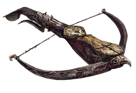 Ottoman Crossbow - Characters & Art - Assassin's Creed: Revelations Crossbow Rack, Bow Quiver, Archery Bows, Traditional Archery, Bow Arrows, Arm Armor, Crossbow, Fantasy Inspiration, Assassins Creed