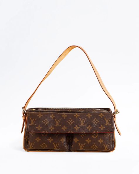 Louis Vuitton Monogram Viva Cite Handbag MM | Vivrelle Vintage Monogram, Vintage Louis Vuitton, Designer Handbags, Louis Vuitton Monogram, Louis Vuitton, Monogram, Handbags