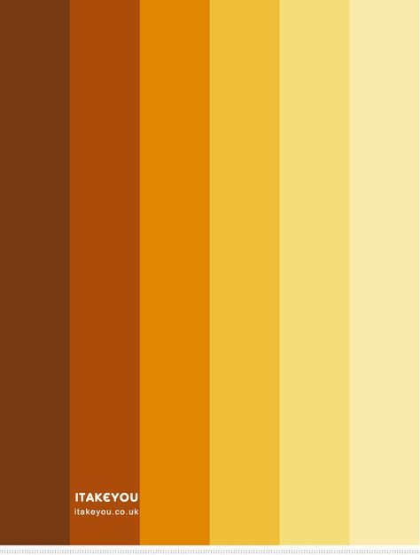 Yellow Orange Gold Color Palette, Yellow And Brown Palette, Brown Color Palette Outfit, Colour Palette Yellow, Colour Palette Brown, Gambit Costume, Yellow Colour Palette, Brown Combination, Color Palette From Image