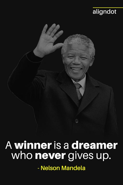 A winner is a dreamer who never gives up -nelson mandela A Winner Is A Dreamer Who Never Gives Up, Fox Quotes, Inspirational Quotes For Life, Mandela Quotes, Nelson Mandela Quotes, Stoic Quotes, Success Habits, Melissa Mccarthy, Student Motivation