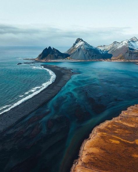 Iceland Wallpaper, Iceland Nature, Iceland Photos, Iceland Landscape, Iceland Photography, Landscape Concept, Beautiful Weather, Earth Elements, Black Sand Beach