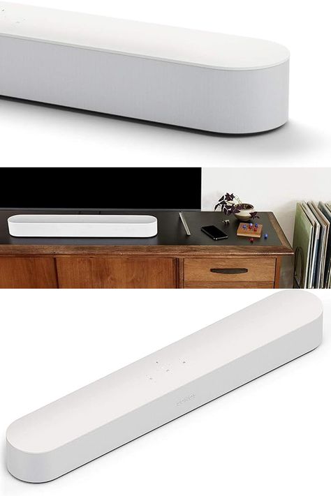 Wireless Sound System and Music Streaming for your home. Detailed sound that fills the entire room Thoughtfully designed Ask Alexa to play music Tv Sound Bar, Tv Sound, Home White, Voice Control, Music Streaming, Amazon Alexa, Play Music, Sound Bar, Sound System