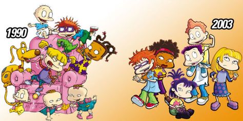 "Rugrats" Artist Reveals What Tommy and the Gang REALLY Look Like All Grown Up  - Seventeen.com All Grown Up Rugrats, Nickelodeon Wallpaper, Rugrats Theory, Rugrats All Grown Up, Nickelodeon 90s, Nickelodeon Cartoons, Childhood Tv Shows, Morning Cartoon, Old Disney