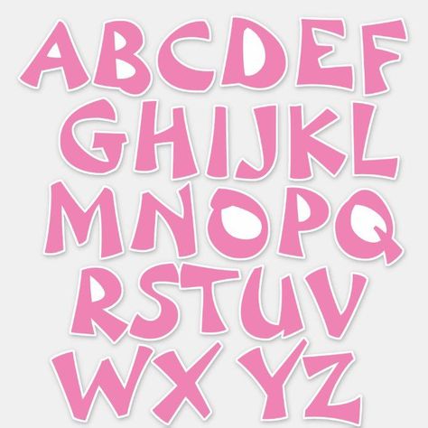 Zazzle Pink Alphabet Wall Sticker

Add a touch of girly glam to your child's room with this pink alphabet wall sticker. Perfect for nurseries, playrooms, or bedrooms, this sticker is easy to apply and remove. #zazzle #wallart . #Pink_Letters_Alphabet #Pink_Alphabet_Letters #Letter_Stickers_Alphabet #Grafitti_Letters Pink Letters Alphabet, Pink Alphabet Letters, Letter Stickers Alphabet, White Wall Stickers, Skins Aesthetic, Alphabet Sticker, Vinyl Wall Lettering, Design Alphabet, Pink Letters