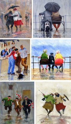 Happy Art Paintings, Globe Art, Art Beat, Funny Paintings, Afrikaanse Kunst, 강아지 그림, Diy Watercolor Painting, Watercolor Paintings Easy, Painting People