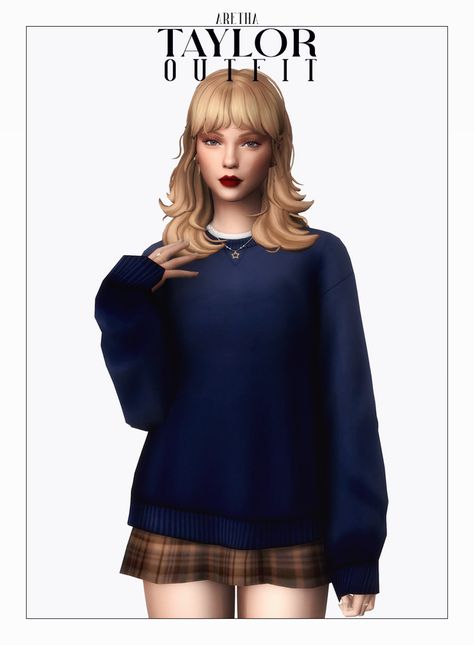 Legacy Challenge, Clothes Cc, Sims 4 Patreon, Sims 4 Cas Mods, Taylor Outfits, Pelo Sims, Sims 4 Dresses, Sims 4 Mm, Sims4 Clothes