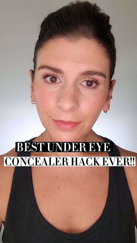 Kate | Easy Makeup Tips on Instagram: "This hack is so simple but so effective! It literally takes just a few minutes and you're left with beautifully lifted eyes! Give it a try and let me know how it goes!! Products Used: @thebkbeauty Precision Angled Brush 208 . . . . . #makeupsimpleandnatural #makeuptoday #facebeauty #mommakeup #30something #makeuplookoftheday #eyeshadowtutorial #everydaymakeup #daymakeup #eyemakeupideas #hoodedeyes #hoodedeyesmakeup #makeupgram #beautybasics #... Kate Makeup, Best Under Eye Concealer, Concealer Tricks, Eyeshadow Techniques, Makeup Tips For Older Women, Makeup For Moms, Makeup Hacks Tutorials, Face Makeup Tips, Under Eye Concealer