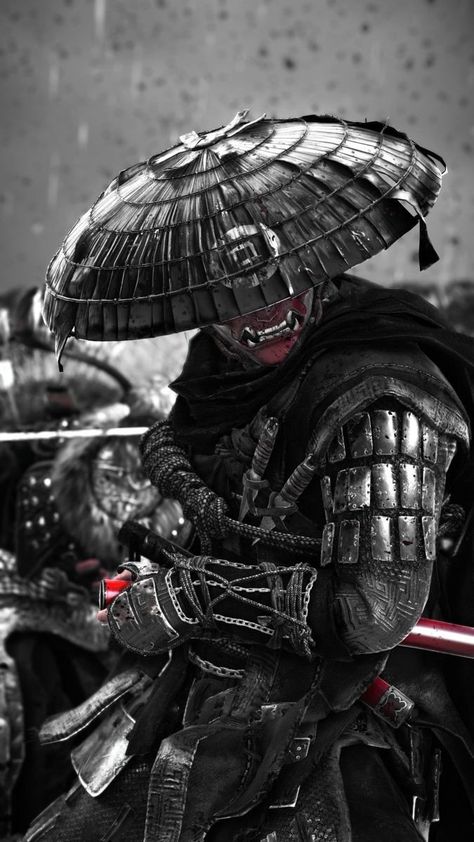 Japanese Ronin, Ninja Tattoo, Dark Souls Concept Art, Mecha Tanks, Samurai Drawing, Japanese Inspired Art, Guerriero Samurai, Ronin Samurai, Ninja Wallpaper