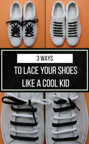 3 Unexpected and Easy Ways To Tie Your Shoes Different Ways To Tie Shoes, Ways To Tie Shoes, Ways To Tie Your Shoes, Tying Shoes, Shoe Tying, Lacing Techniques, Tie Your Shoes, Shoe Lace Tying, Shoe Lacing Techniques