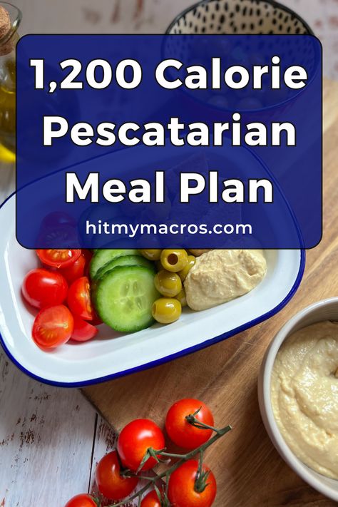 🐟 Keep it light and nutritious with our Low Calorie 1200 Pescatarian Meal Plan, designed to keep you feeling satisfied while staying on track with your macros. 🥗💪 #MacroFriendly #PescatarianEats Visit hitmymacros.com for personalized plans! High Protein Pescatarian Meal Prep, Calorie Deficit Meal Plan Pescatarian, Slight Calorie Deficit Meals, Vegetarian Calorie Deficit Meal Plan, Pescatarian Meal Plan, What’s A Calorie Deficit, Caloric Deficit, Low Calorie Protein, Macro Meal Plan