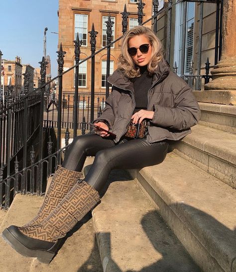 Ella Ravenscroft on Instagram: “Making the most of my winter fits. Spring is on the way” Ella Ravenscroft, Winter Fits, No Way, The Way, Winter Jackets, On Instagram, Clothes, Instagram