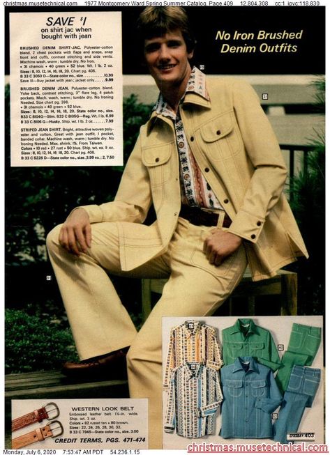 1979 Mens Fashion, Men’s Modern 70s Fashion, 70s Mens Fashion Catalog, Mens 70s Fashion, 1970s Mens Fashion, 1970's Sears Catalog, 70's Sears Catalog, 70s Fashion Men, 70s Men