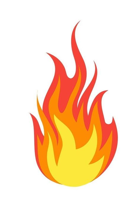 Pictures Of Flames, Fire Flames Drawing, Cartoon Flames, Flames Clipart, Flames Illustration, Flames Drawing, Flame Illustration, Flame Drawing, Flame Sticker