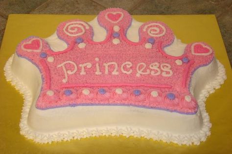 much simpler princess cake idea Crown Cupcake Cake, Princess Smash Cakes, Girls Cupcakes, Princess Crown Cake, Crown Cupcakes, Cupcake Cake Ideas, 1st Bday Cake, Princess Birthday Cake, Crown Cake