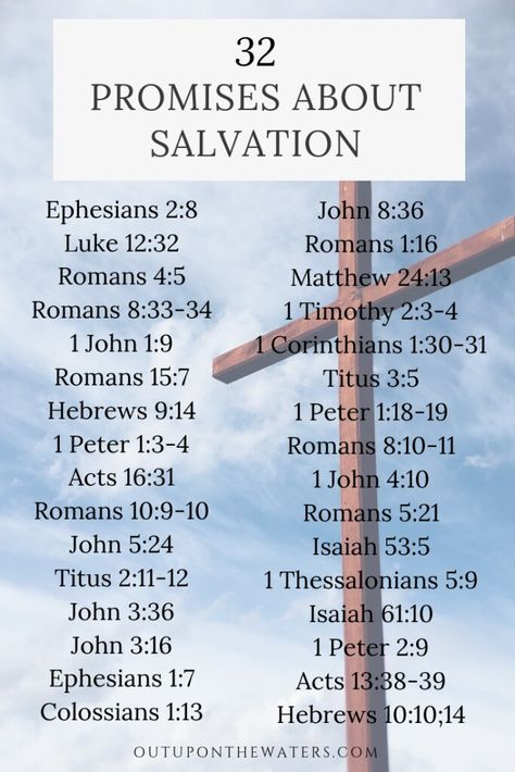 Promise Of God Scriptures, Salvation Verses Scriptures, God's Promises Bible Verses, God Promises Scriptures, Promises Of God Scriptures, Verses About Salvation, Salvation Scriptures, The Promises Of God, God Promises