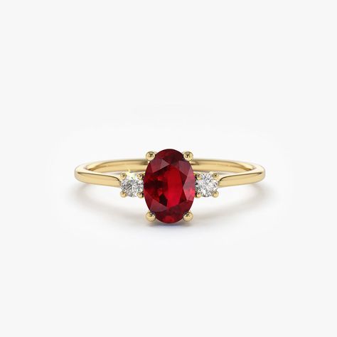 Ruby wedding rings