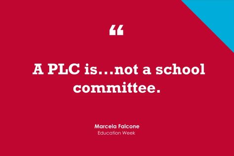 ‘A Professional Learning Community Is Not a Faculty, Grade Level, or Department Meeting' Professional Learning Communities, Action Research, Education Week, Conversation Topics, Professional Learning, School Event, School Community, Student Studying, Classroom Management