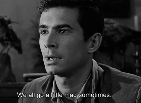 Psycho. Film Blade Runner, Norman Bates, Anthony Perkins, Acting Tips, Indie Movies, French Films, Film Quotes, Independent Films, Alfred Hitchcock