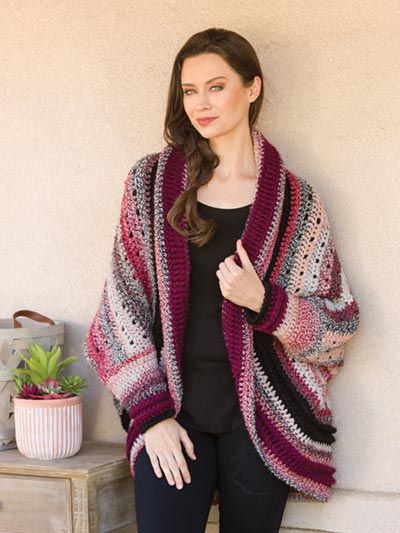 Shrug Crochet Pattern Free, Shrug Pattern Free, Shrug Crochet Pattern, Shrug Crochet, Crochet Cocoon, Annie's Crochet, Crochet Shrug Pattern, Shrug Pattern, Womens Clothing Patterns