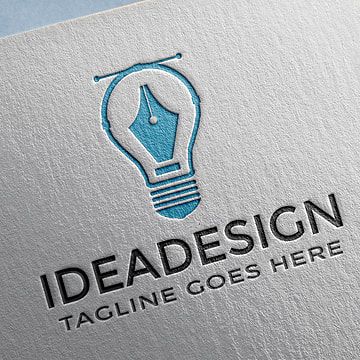 Creative Logo Design Art Branding, App Branding, Creative Logo Design Art, Paint Logo, Ink Logo, Personal Branding Identity, Digital Logo, Light Logo, Negative Space Logos