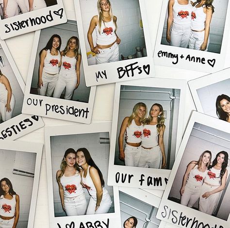 Tag A Sister Who Instagram Story, Spring Recruitment Ideas, Sorority Rush Decorations, Group Photoshoot Themes, Sorority Recruitment Photoshoot, Bid Day 2023, Sorority Social Ideas, Signed Sealed Delivered Bid Day, Exec Board Photoshoot