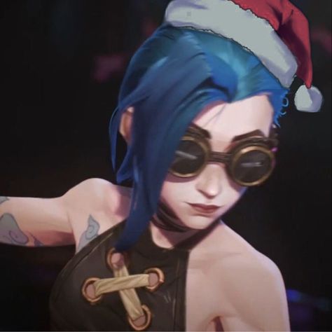 League Of Legends Profile Picture, League Of Legends Arcane, Arcane League Of Legends, Blue Hair, League Of Legends, Goggles, Profile Picture, Hair, Blue