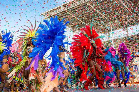 Caribbean Carnival Costumes, Theme Carnaval, Online Travel Agency, Caribbean Carnival, Carmen Miranda, Port Of Spain, Caribbean Culture, Cross River, Itinerary Planning