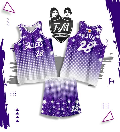 Purple Jersey Design Basketball, Violet Jersey Design Basketball, Purple Basketball Jersey, Jersey Design Sublimation, Jersey Design Basketball, Best Basketball Jersey Design, Designer Clothing Patterns, Basketball Jersey Design, Jersey Ideas