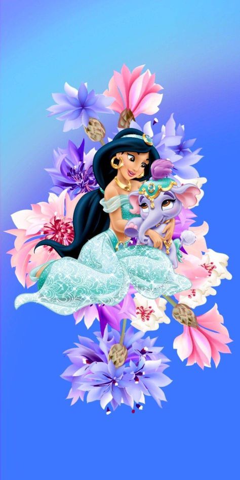 Disney Princess Wallpaper Iphone, Princess Wallpaper Iphone, Cute Phone Wallpapers, Disney Princess Palace Pets, Disney Mignon, Walt Disney Princesses, Walt Disney Characters, Disney Jasmine, Palace Pets