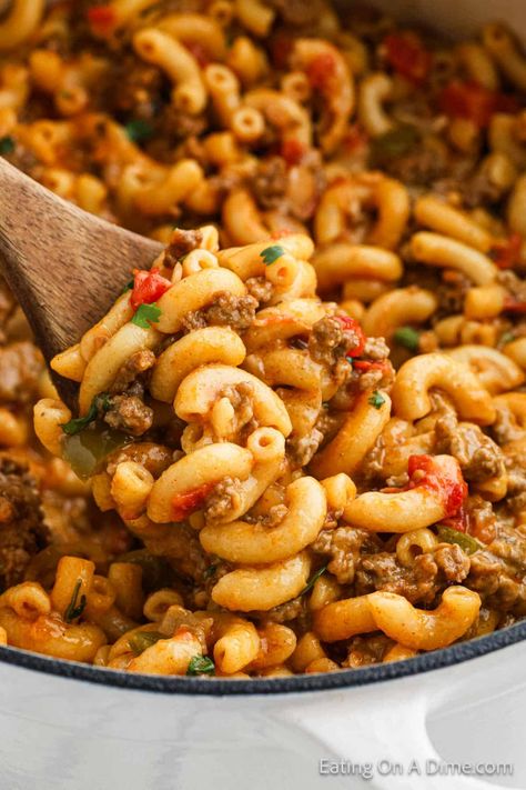 Taco Mac and Cheese - Eating on a Dime Easy Taco Mac, Mac And Cheese With Ground Beef, Mexican Mac And Cheese, Taco Mac, Taco Mac And Cheese, Quick Bread Recipes Easy, Homemade Taco Seasoning Recipe, Eating On A Dime, Easy Cheese Recipes