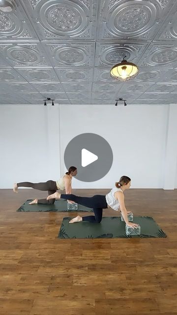 Always Yoga + Movement on Instagram: "Two blocks is always better than one! Always looking for new and creative ways to incorporate props into our practices. Happy days flowing together at @gnarabupyogastudio with our @yogahustle gear 💚" Yoga Block Exercises, Yoga With Blocks, Yoga Blocks Exercises, Block Yoga, Yoga Movement, Two Blocks, Yogi Bear, Mobility Exercises, Yoga Block