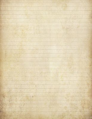 Digitally distressed, or "antiqued" sheet of lined paper ~ free printable (8.5" x 11") Vintage Lined Paper Printable, Lined Paper Printable Free, Paper Sheet Background, Vintage Lined Paper, Lined Paper Background, Antique Stationary, Paper With Lines, Vintage Writing Paper, Paper Stationary