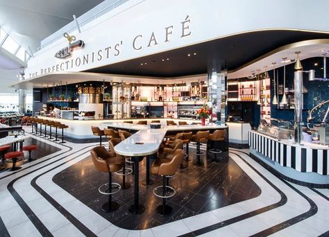 Behind the scenes at Heston’s Perfectionists’ Café The Perfectionists, Restaurant Bar Design, Bar Design Awards, Food Retail, Bar Designs, Elle Decoration, Bar Design Restaurant, Food Hall, Retail Design Blog