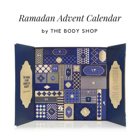 Ramadan Advent Calendar, Makeup Advent Calendar, Luxury Paper Bag, Advent Calendar Boxes, Food Box Packaging, Advent Calendar Gifts, Ramadan Activities, Advent Calenders, Beauty Advent Calendar