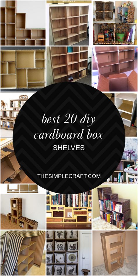 Best 20 Diy Cardboard Box Shelves #diy #cardboard #box #shelves #DIYBoxIdeas #diycardboardboxshelves Cardboard Box Storage, Cardboard Decor, Cardboard Box Diy, Rangement Art, Cardboard Organizer, Carton Diy, Cardboard Recycling, Cardboard Storage, Cardboard Crafts Diy