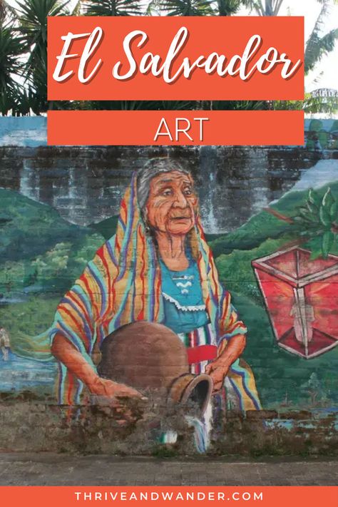 El Salvador Art: Vibrant Cultural Expressions Salvadoran Art, El Salvador Art, El Salvador Travel, Traditional Folk Art, Central American, Ancient Ruins, Colorful Paintings, Textile Art, Art