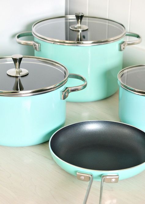 Teal kitchen decor