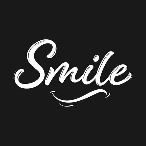 Check out this awesome 'Smile' design on @TeePublic! Smiling Lady, Smile Logo, Dj Photo, Smile Wallpaper, Text Logo Design, Smile Design, Background Images For Quotes, Png Text, Editing Background