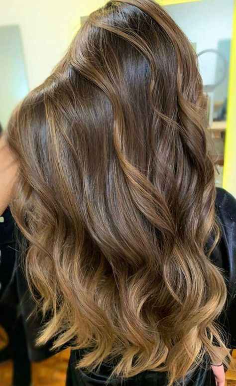 Light Brown Hair Dye Ideas, Sunkissed Balayage Brunettes Sun Kissed Brown Hair, Warm Blonde Balayage On Dark Hair, Balayage Brownhair, Fresh Hair Color, Subtle Blonde, Best Hair Color, Color Balayage, Hair Light