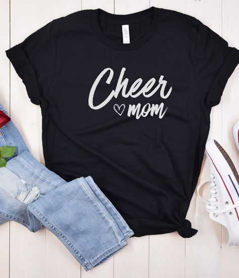 Cheerleading Mom Shirts, Cheer Team Shirts, Team Mom Shirt, Cheer Mom Shirt, Cheerleading Mom, Cheerleading Shirts, Cheer Mom Shirts, Pom Pom Girl, Cheer Squad