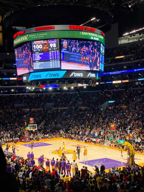 Lakers Stadium, Images Hello Kitty, Sport Management, Lakers Basketball, Staples Center, Phone Wallpaper For Men, City Vibe, Wells Fargo, Casino Resort