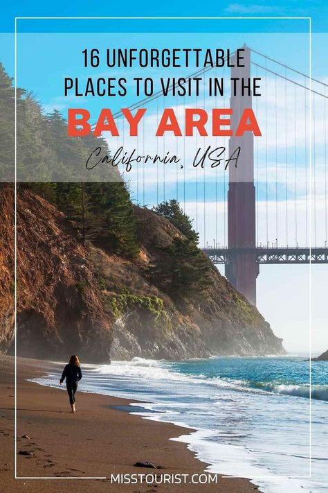 Get the inside scoop on the best places to visit in the Bay Area with these local tips! Things To Do Bay Area, Things To Do In The Bay Area, Bay Area Day Trips, Bay Area Travel, San Francisco Vacation, California Bay Area, Best Weekend Trips, East Bay Area, California Life