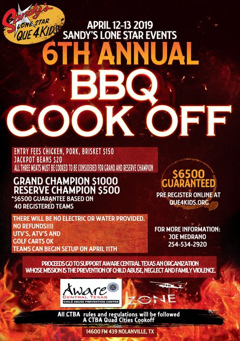 Que4Kids BBQ cook off flyer Bbq Contest Ideas, Bbq Cook Off Contest Ideas, Cook Off Competition Ideas, Cookoff Ideas, Volleyball Fundraiser, Bbq Competition, Mall Ideas, Food Competition, Church Inspiration