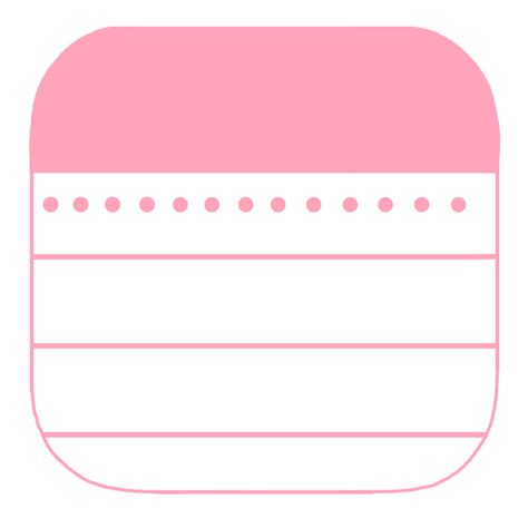 Pink Notes App Icon, Pink Notes Icon, Iphone Makeover, Notes App Icon, Pink Notes, Widgets Iphone, Pastel Pink Icons:), Air Wallpaper, Ipad Air Wallpaper