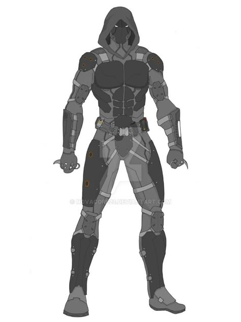 Vigilante Suit Concept Art, Super Suit Designs Male, Tactical Superhero Suit, Futuristic Assassin Suit, Male Vigilante Costume Design, Hero Suits Male, Vigilante Oc Character Design, Superhero Outfits Design Male, Dc Oc Male